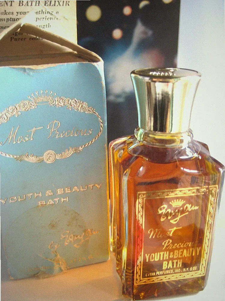 🎁2 oz Vintage 1960s Evyan Most Precious Youth & Beauty Bath perfume Oil Elixir