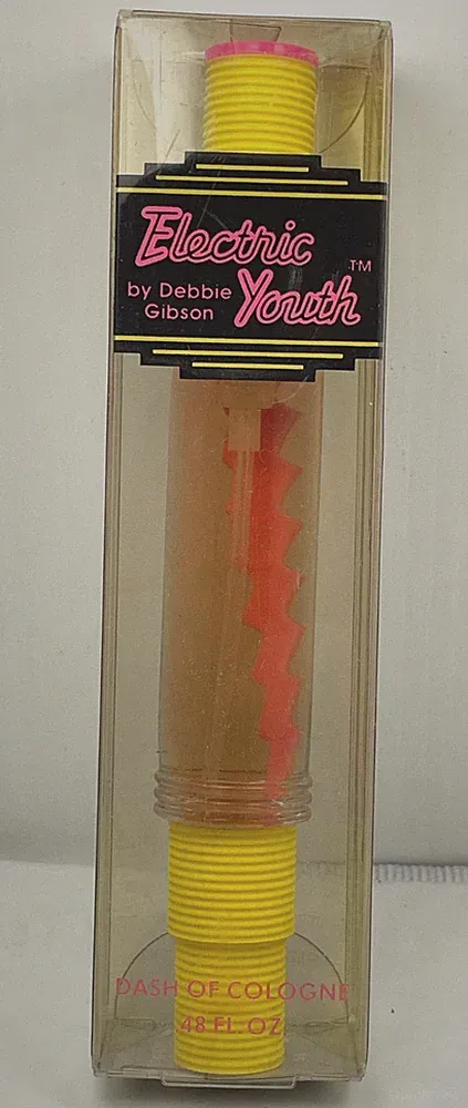 Debbie Gibson ELECTRIC YOUTH Dash of Cologne Pocket Spray 0.48 oz**RARE VINTAGE
