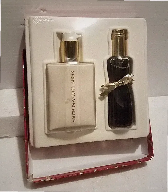 Estee Lauder Youth Dew Winter Luxuries Perfume 2.2 Oz Body Satinee 3.12 Oz NIB