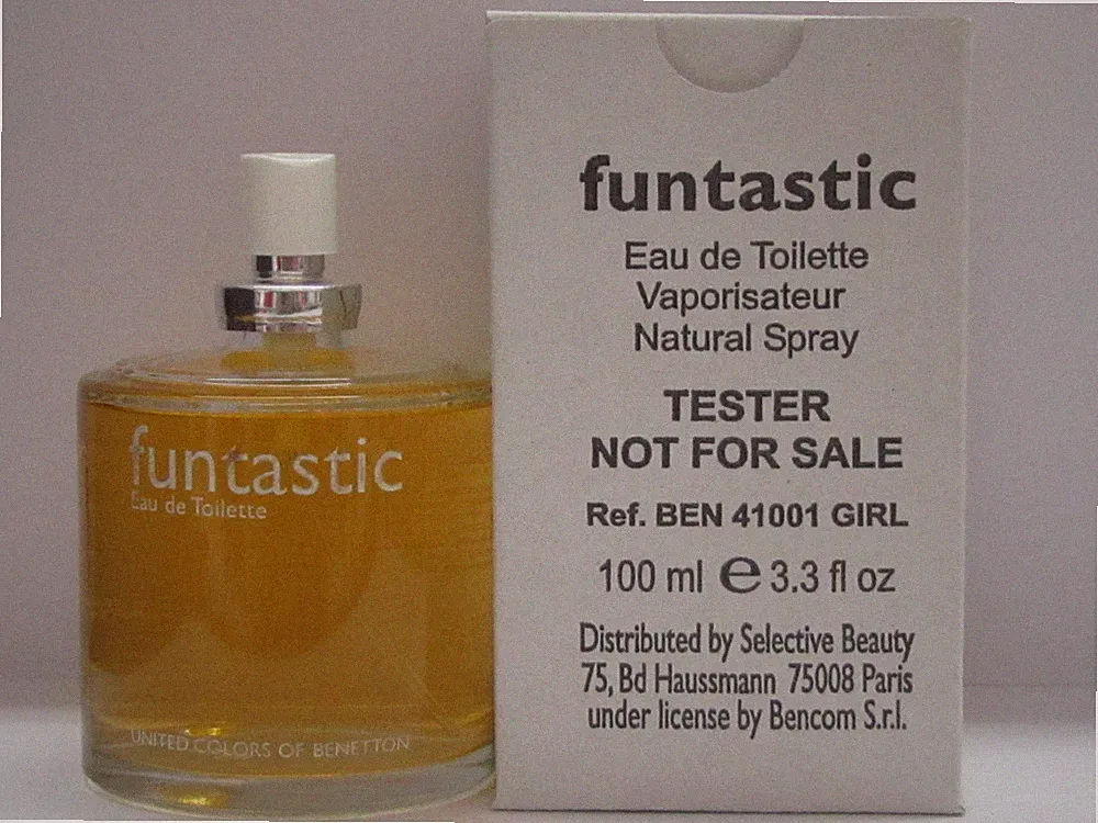 Funtastic by Benetton Perfume For Girl 3.3 oz Eau de Toilette Spray Tester New