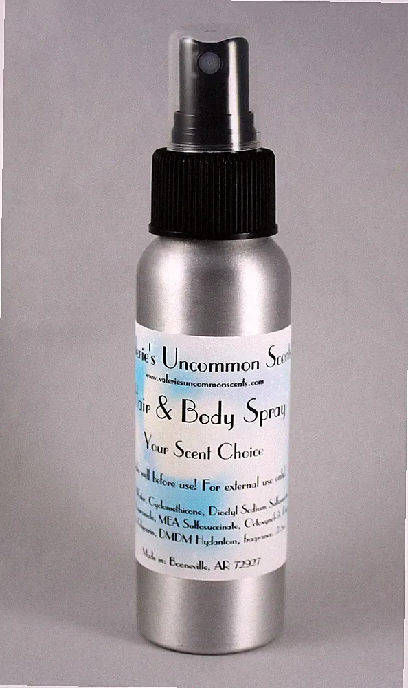 Fountain of Youth scented HAIR & BODY PERFUME FRAGRANCE SPRAY MIST 2.5oz