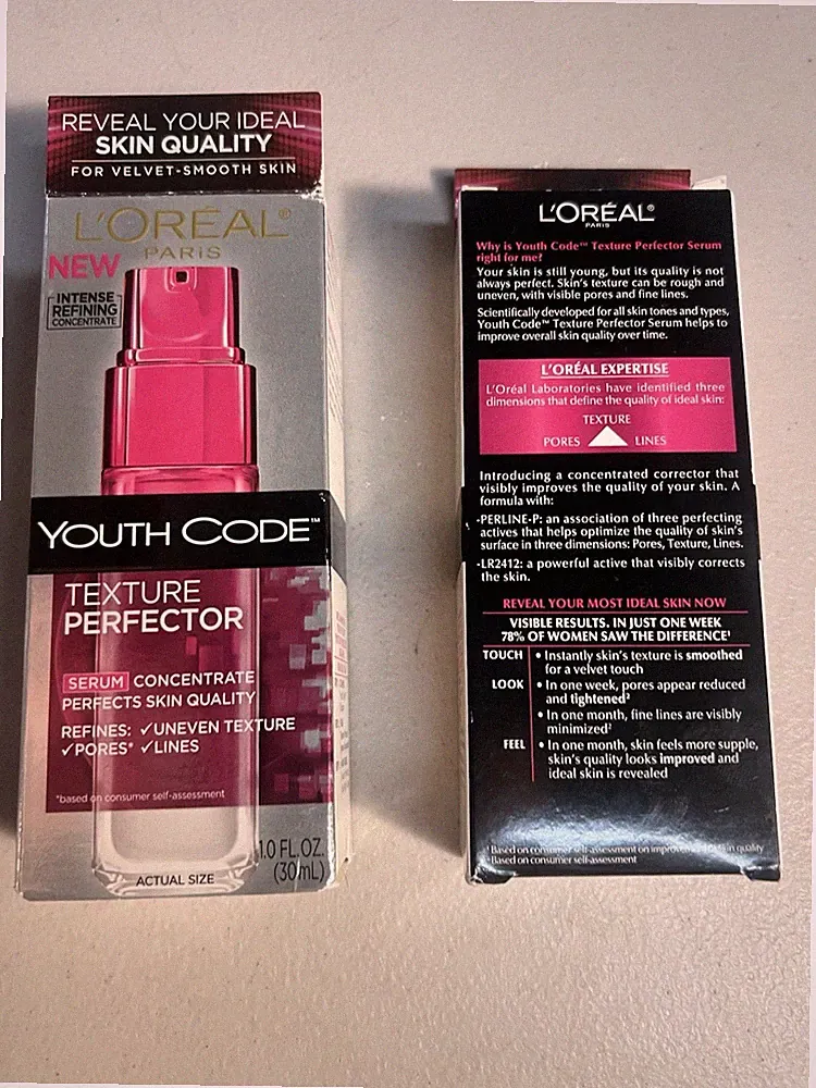 L'Oreal Youth Code Texture Perfector Serum 1 Fl Oz