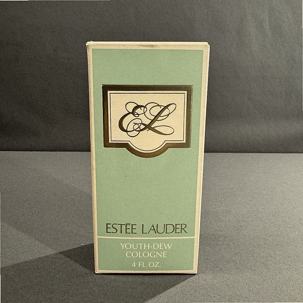 NEW Vintage Estee Lauder Youth-Dew Cologne 4 fl oz Perfume Made USA with Box